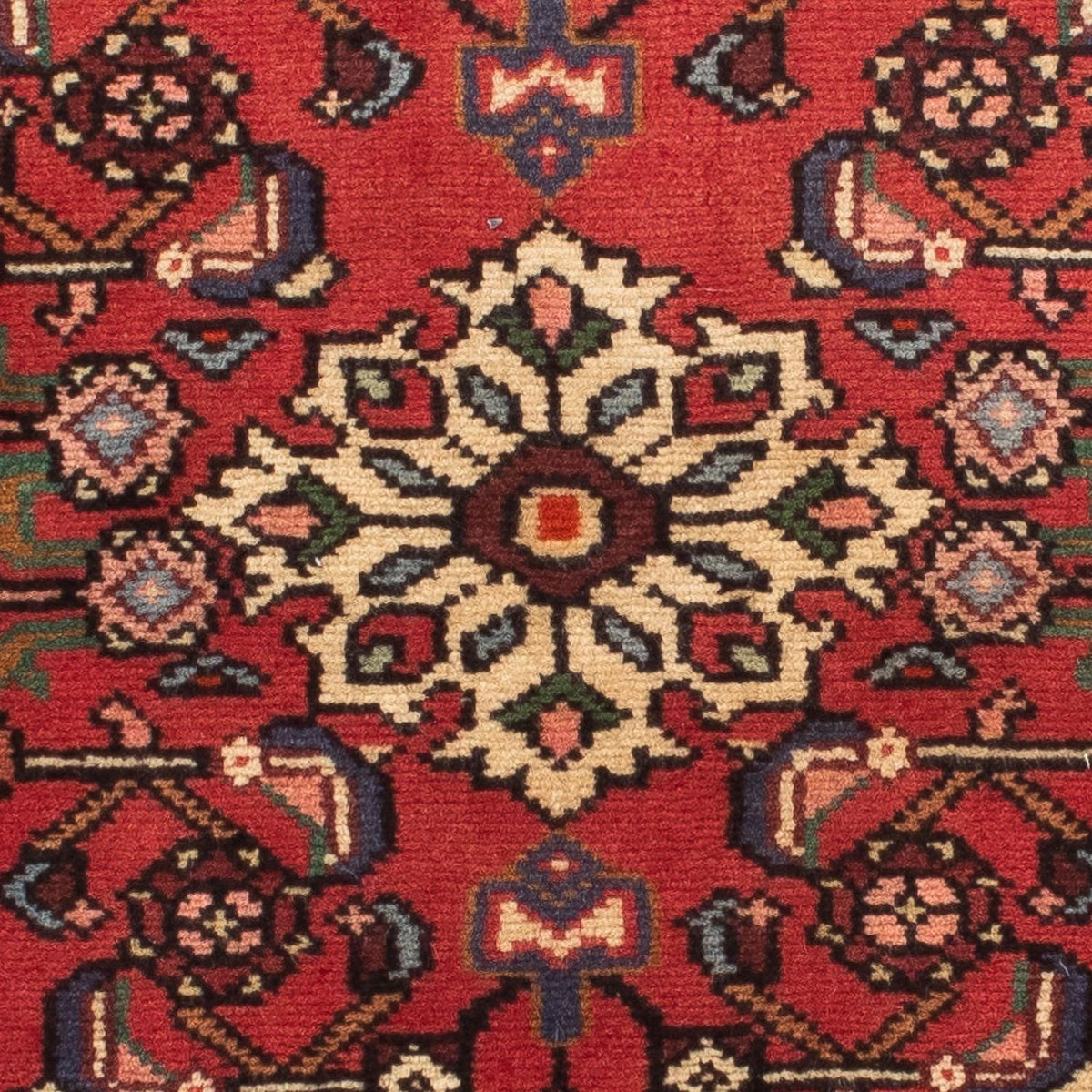 Runner Persisk matta - Nomadic - 205 x 75 cm - mörkröd