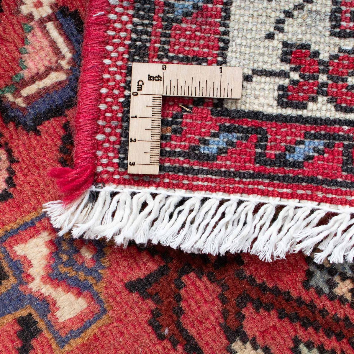 Runner Persisk matta - Nomadic - 205 x 75 cm - mörkröd