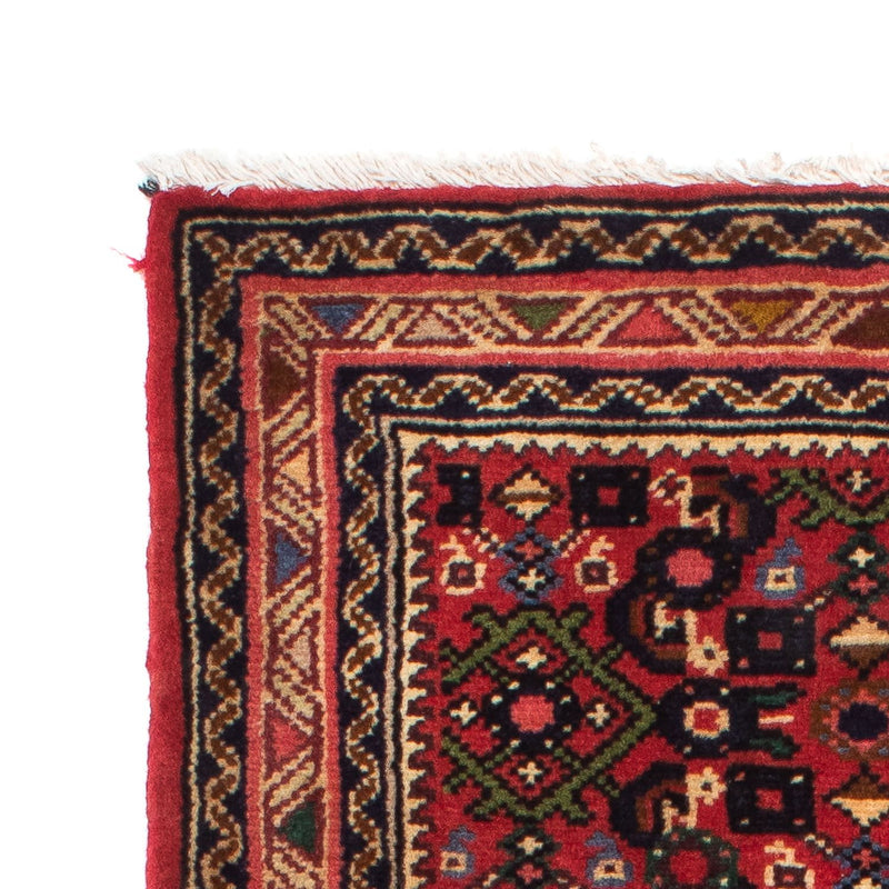 Runner Persisk matta - Nomadic - 193 x 65 cm - mörkröd