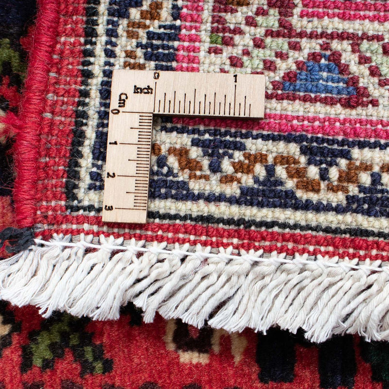 Runner Persisk matta - Nomadic - 193 x 65 cm - mörkröd