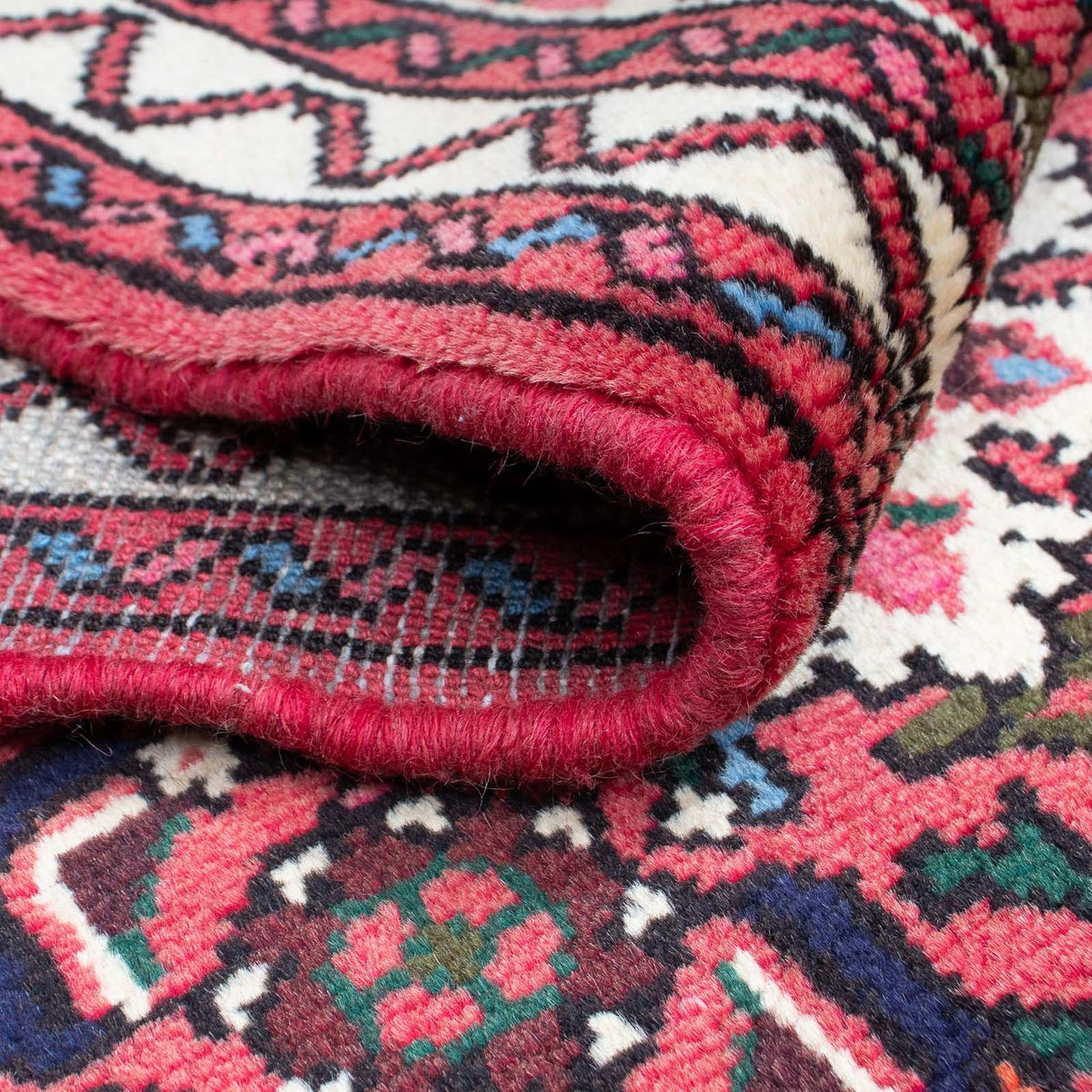 Runner Persisk matta - Nomadic - 190 x 80 cm - mörkröd