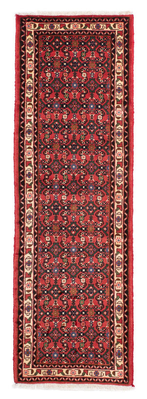 Runner Persisk matta - Nomadic - 205 x 65 cm - mörkröd
