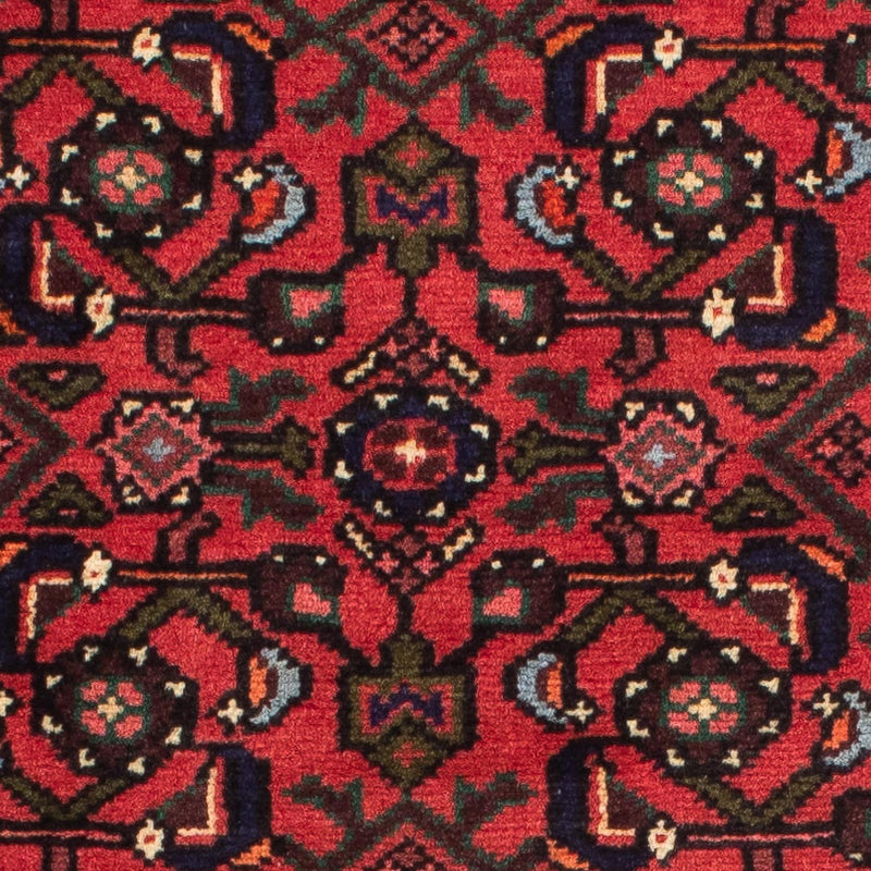 Runner Persisk matta - Nomadic - 195 x 75 cm - mörkröd