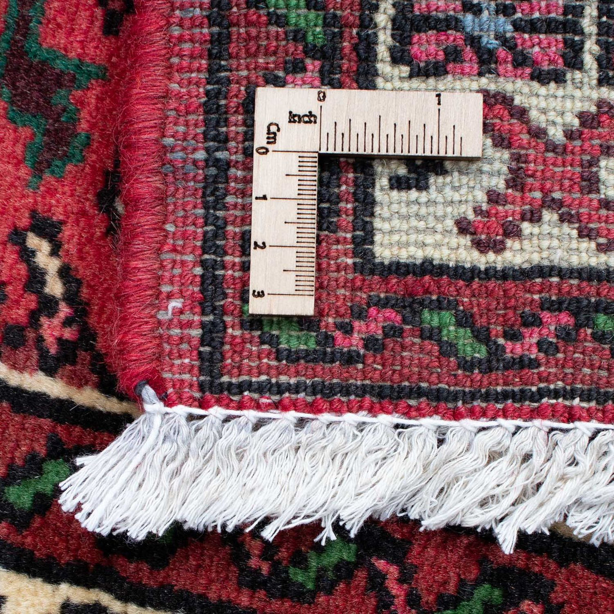 Runner Persisk matta - Nomadic - 195 x 75 cm - mörkröd