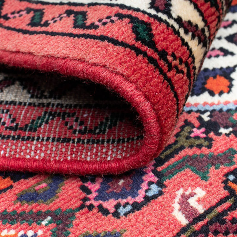 Runner Persisk matta - Nomadic - 198 x 75 cm - mörkröd