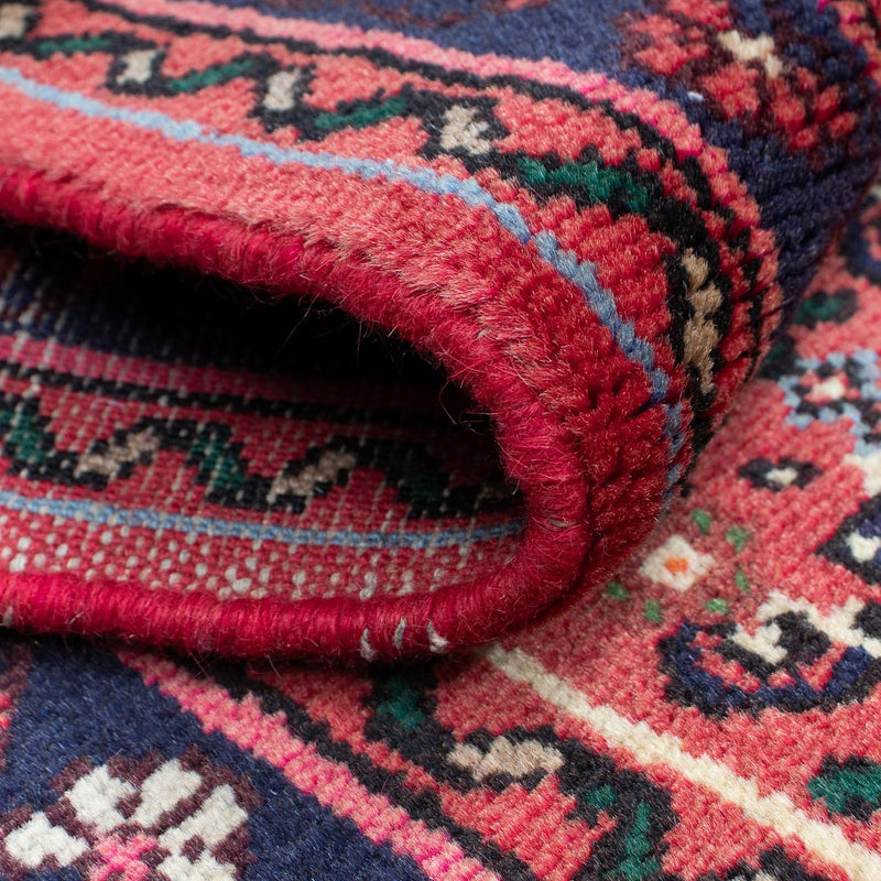 Runner Persisk matta - Nomadic - 205 x 70 cm - mörkröd