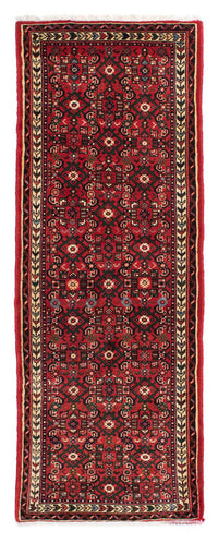 Runner Persisk matta - Nomadic - 210 x 76 cm - mörkröd