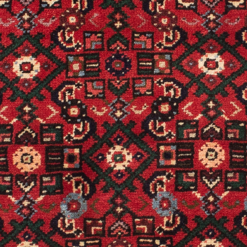 Runner Persisk matta - Nomadic - 210 x 76 cm - mörkröd