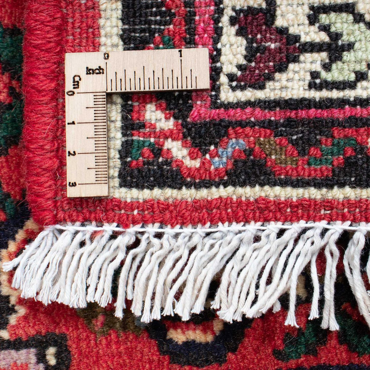 Runner Persisk matta - Nomadic - 210 x 76 cm - mörkröd