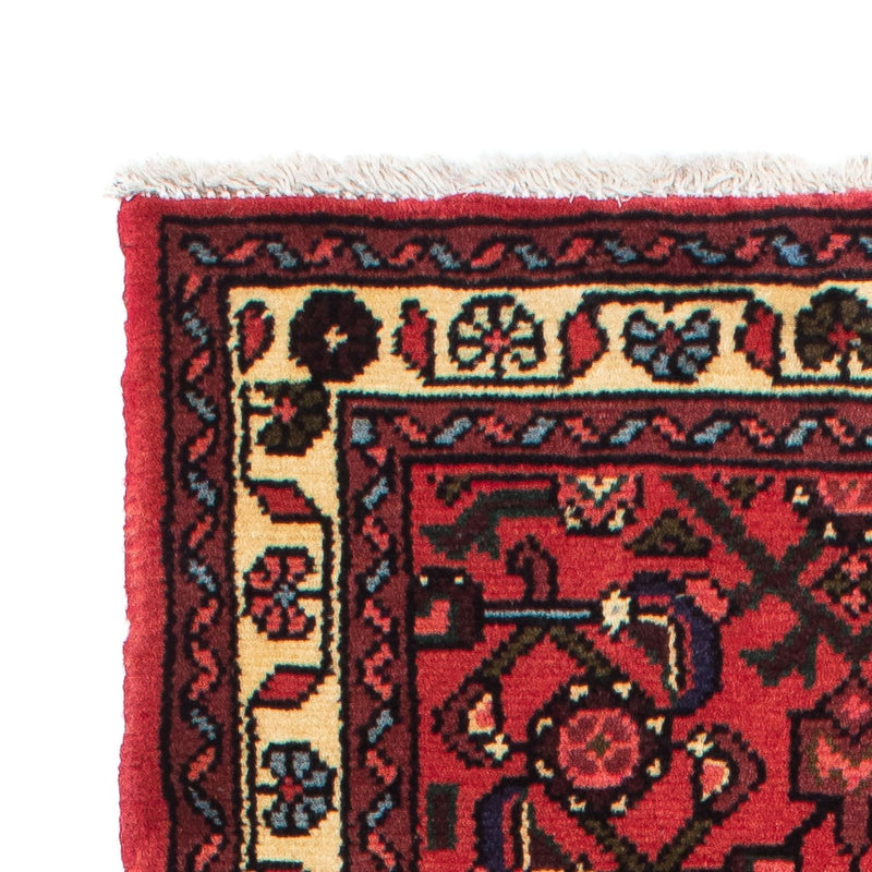 Runner Persisk matta - Nomadic - 195 x 70 cm - mörkröd