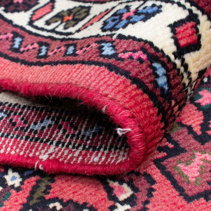 Runner Persisk matta - Nomadic - 195 x 70 cm - mörkröd