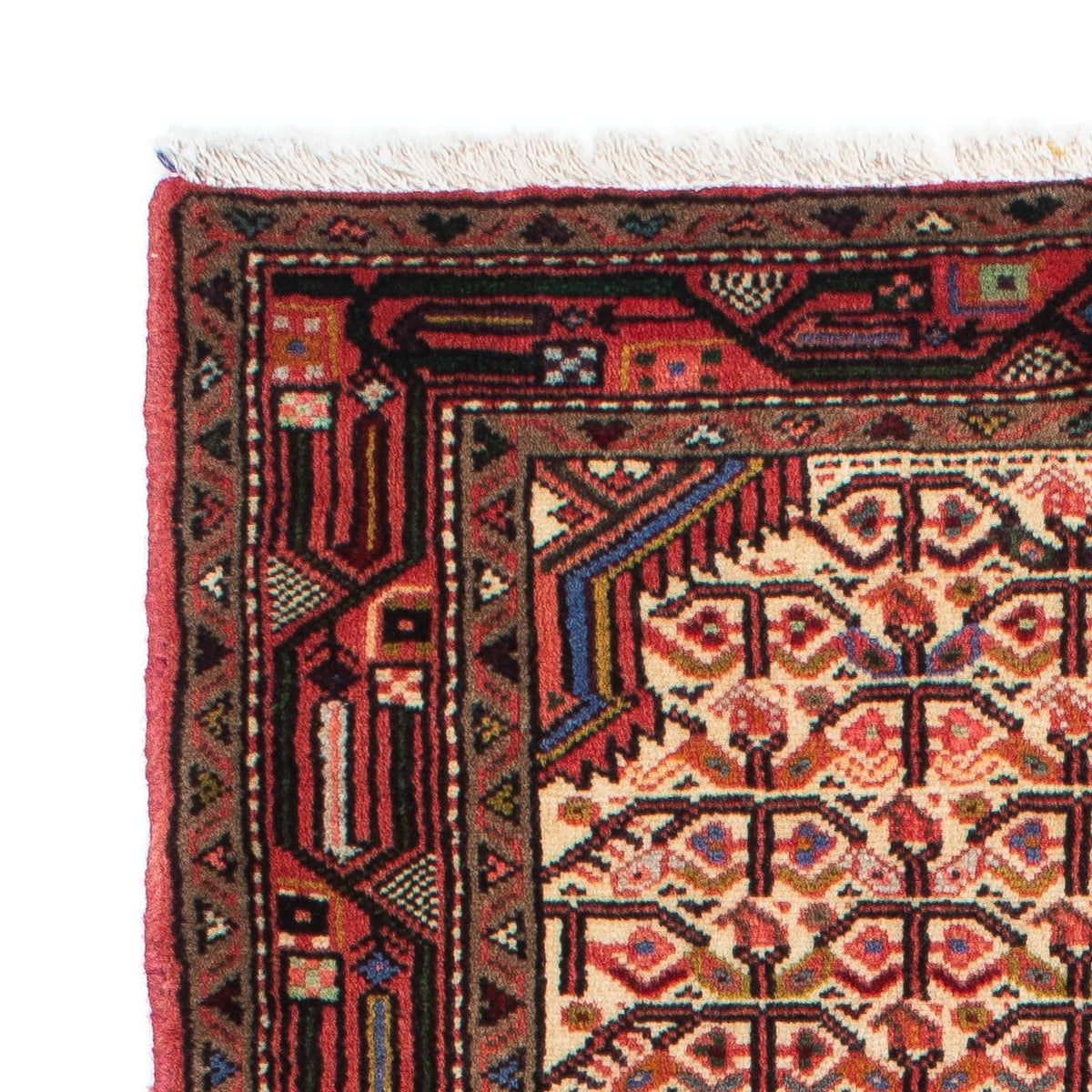 Runner Persisk matta - Nomadic - 204 x 83 cm - ljusröd