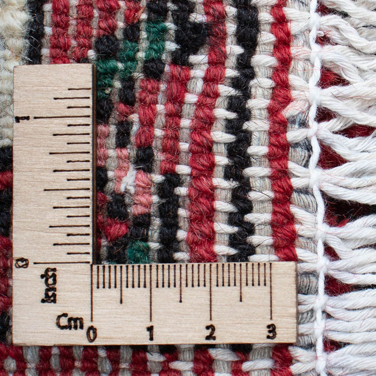 Runner Persisk matta - Nomadic - 185 x 70 cm - mörkröd