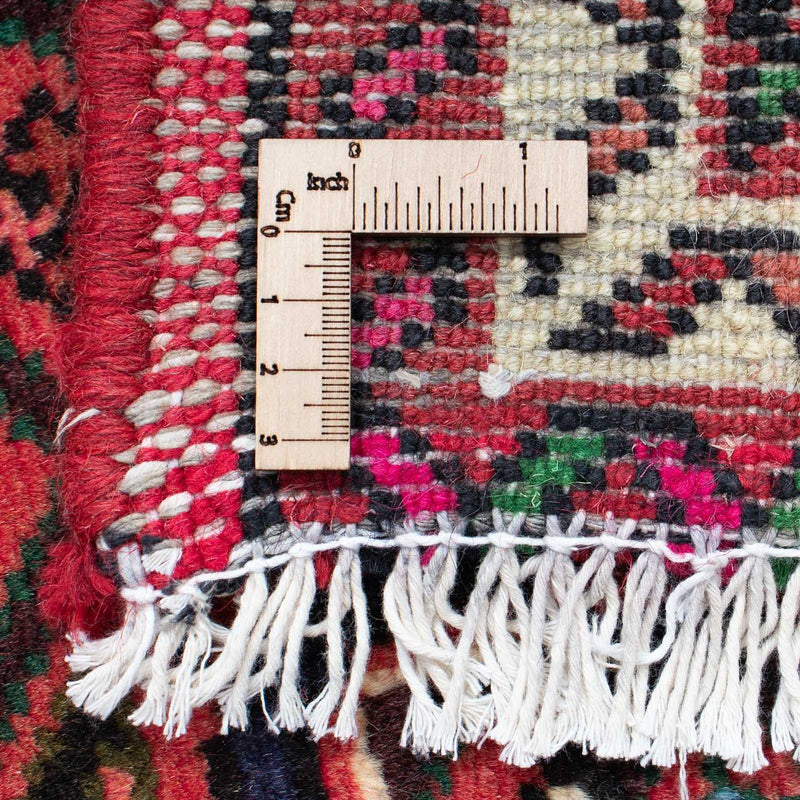 Runner Persisk matta - Nomadic - 195 x 68 cm - mörkröd