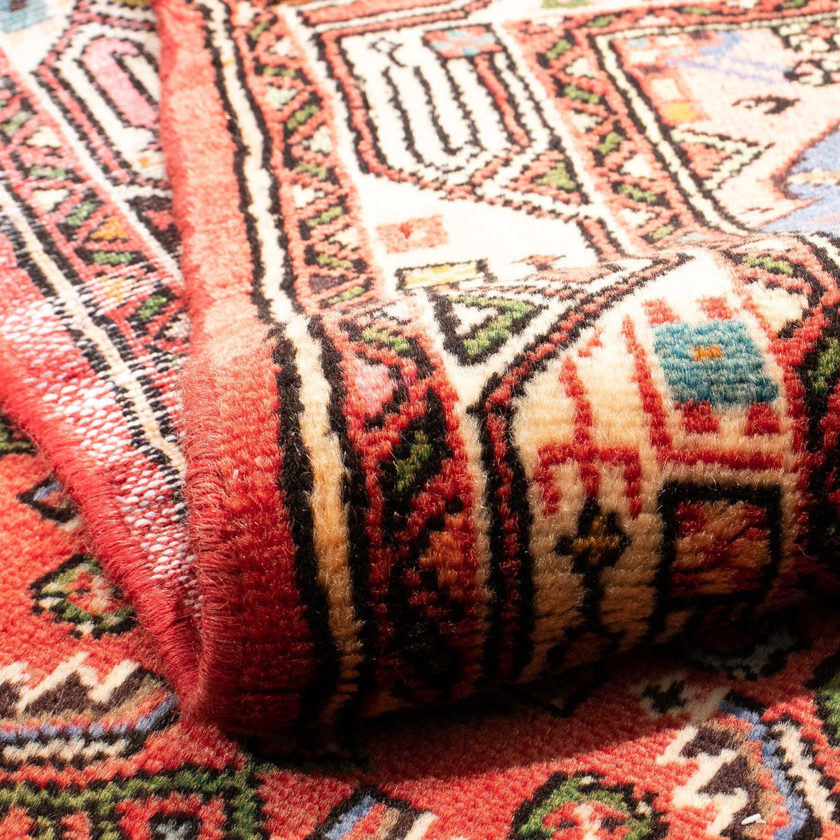 Persisk matta - Nomadic - 150 x 102 cm - röd