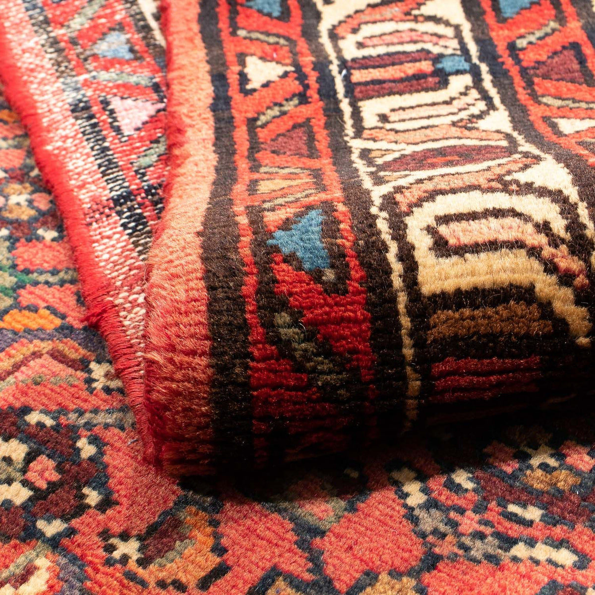 Persisk matta - Nomadic - 150 x 110 cm - ljusröd