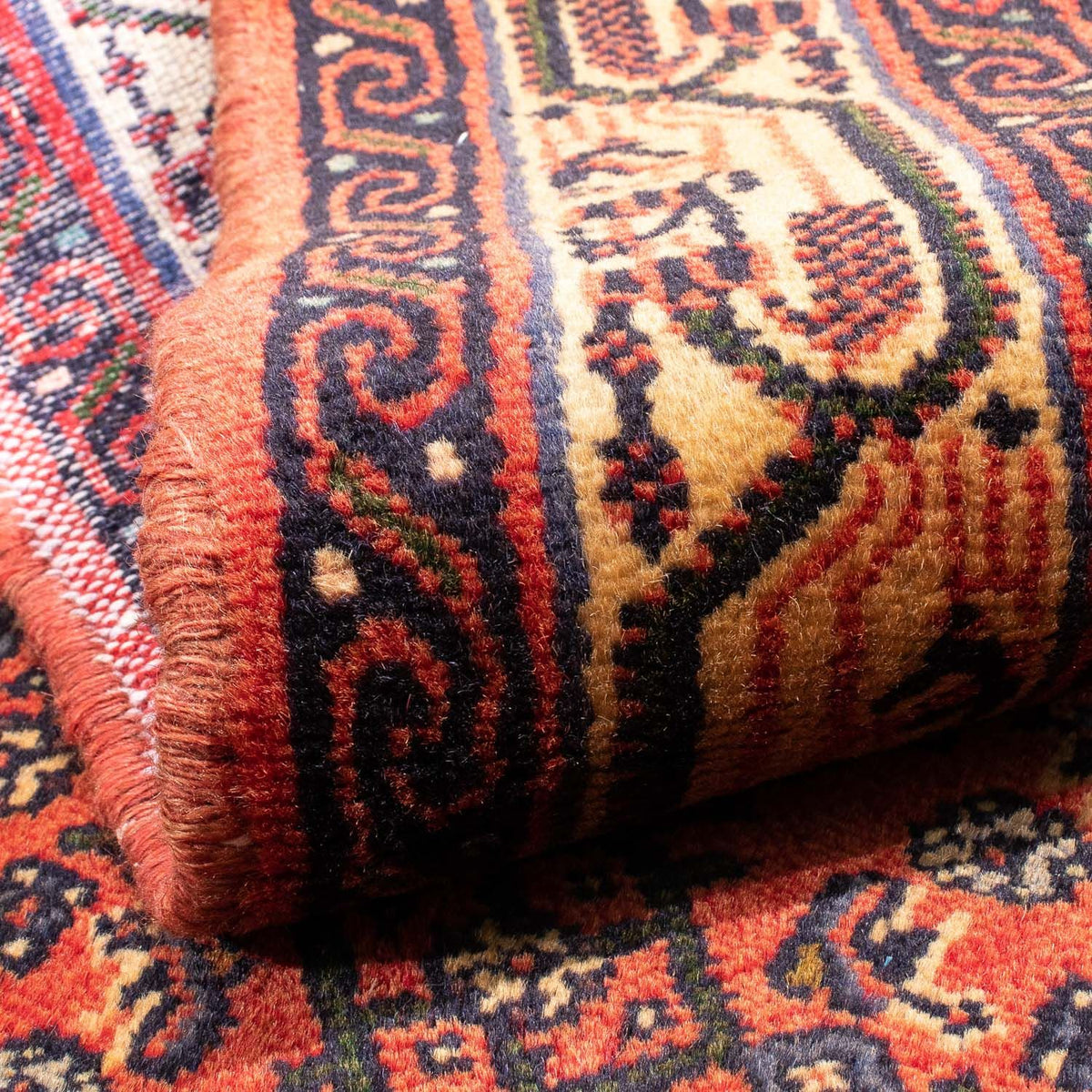 Persisk matta - Nomadic - 150 x 102 cm - ljusröd