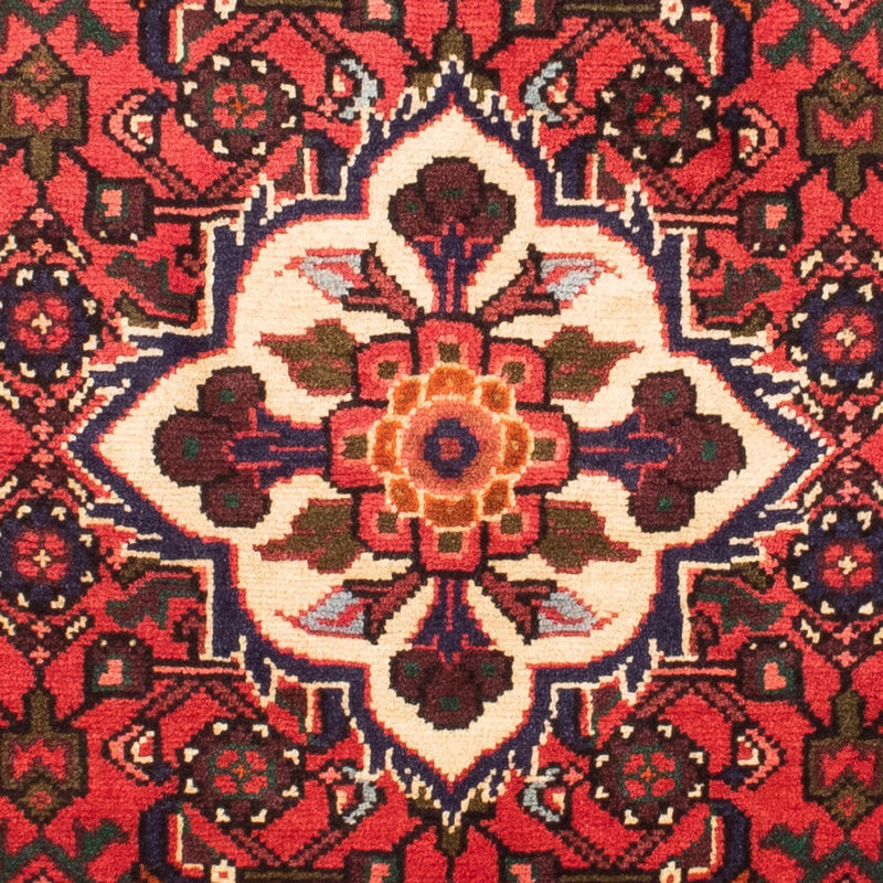 Persisk matta - Nomadic - 152 x 103 cm - mörkröd