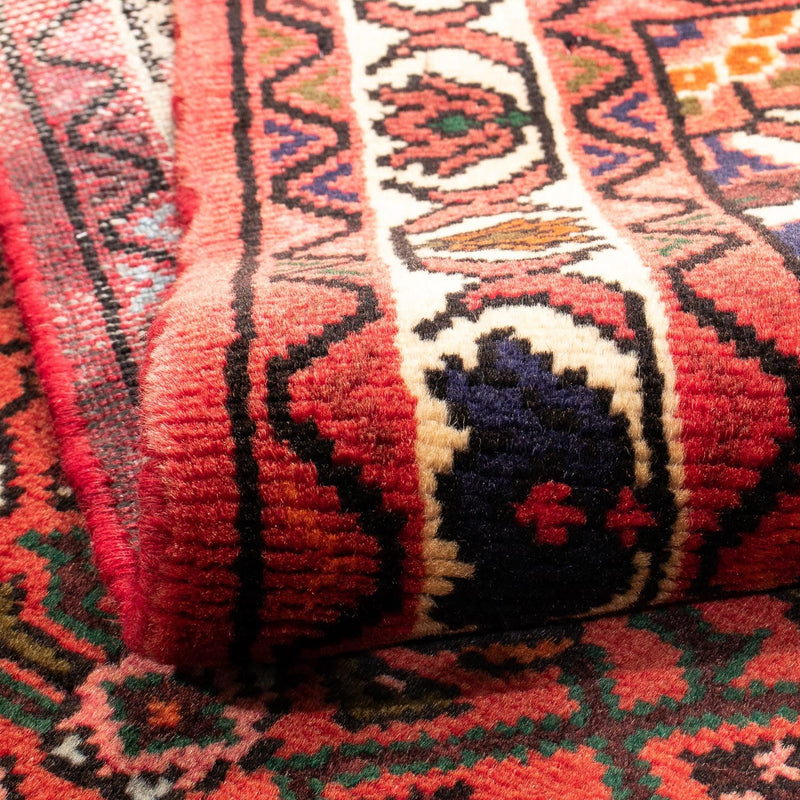 Persisk matta - Nomadic - 152 x 103 cm - mörkröd