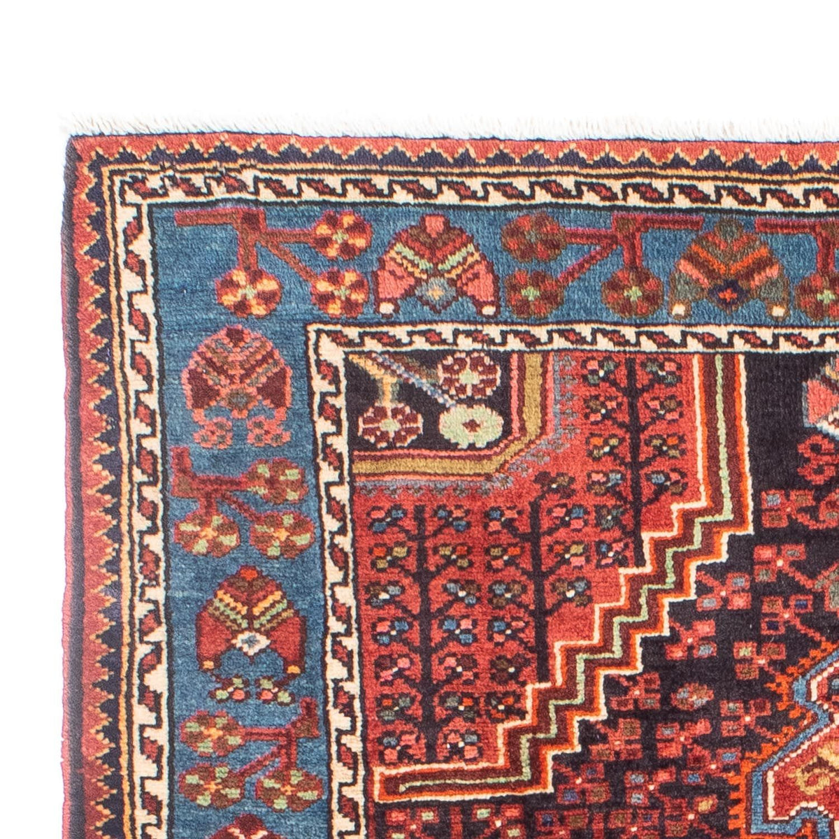 Persisk matta - Nomadic - 163 x 110 cm - röd