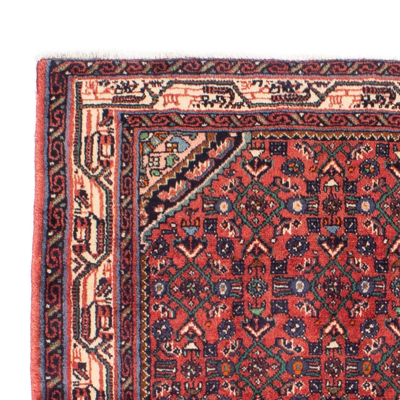 Persisk matta - Nomadic - 142 x 104 cm - mörkröd