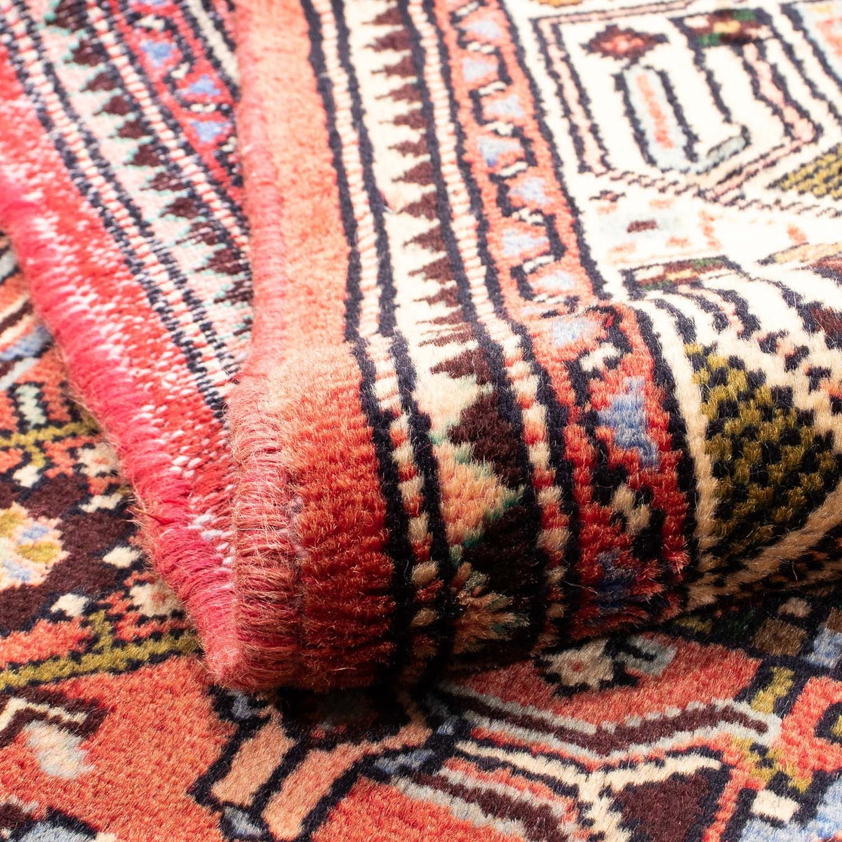 Persisk matta - Nomadic - 152 x 104 cm - röd