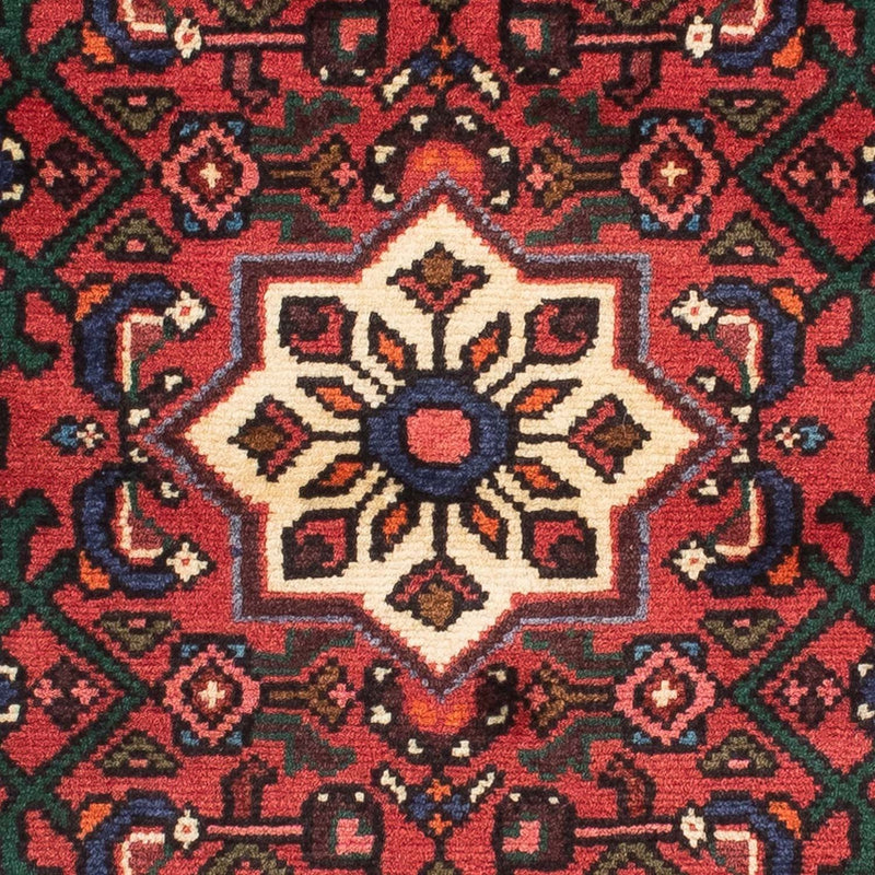 Runner Persisk matta - Nomadic - 203 x 70 cm - mörkröd