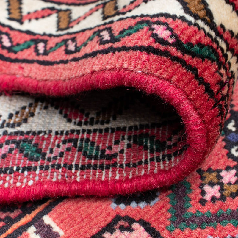 Runner Persisk matta - Nomadic - 200 x 73 cm - mörkröd