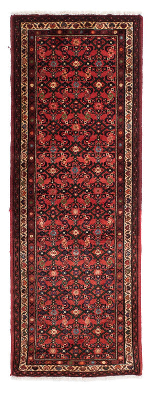 Runner Persisk matta - Nomadic - 205 x 70 cm - mörkröd