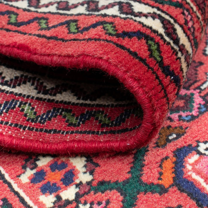 Runner Persisk matta - Nomadic - 200 x 76 cm - mörkröd