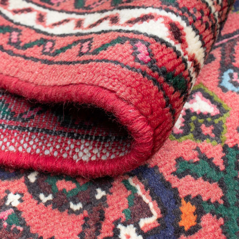 Runner Persisk matta - Nomadic - 195 x 70 cm - mörkröd