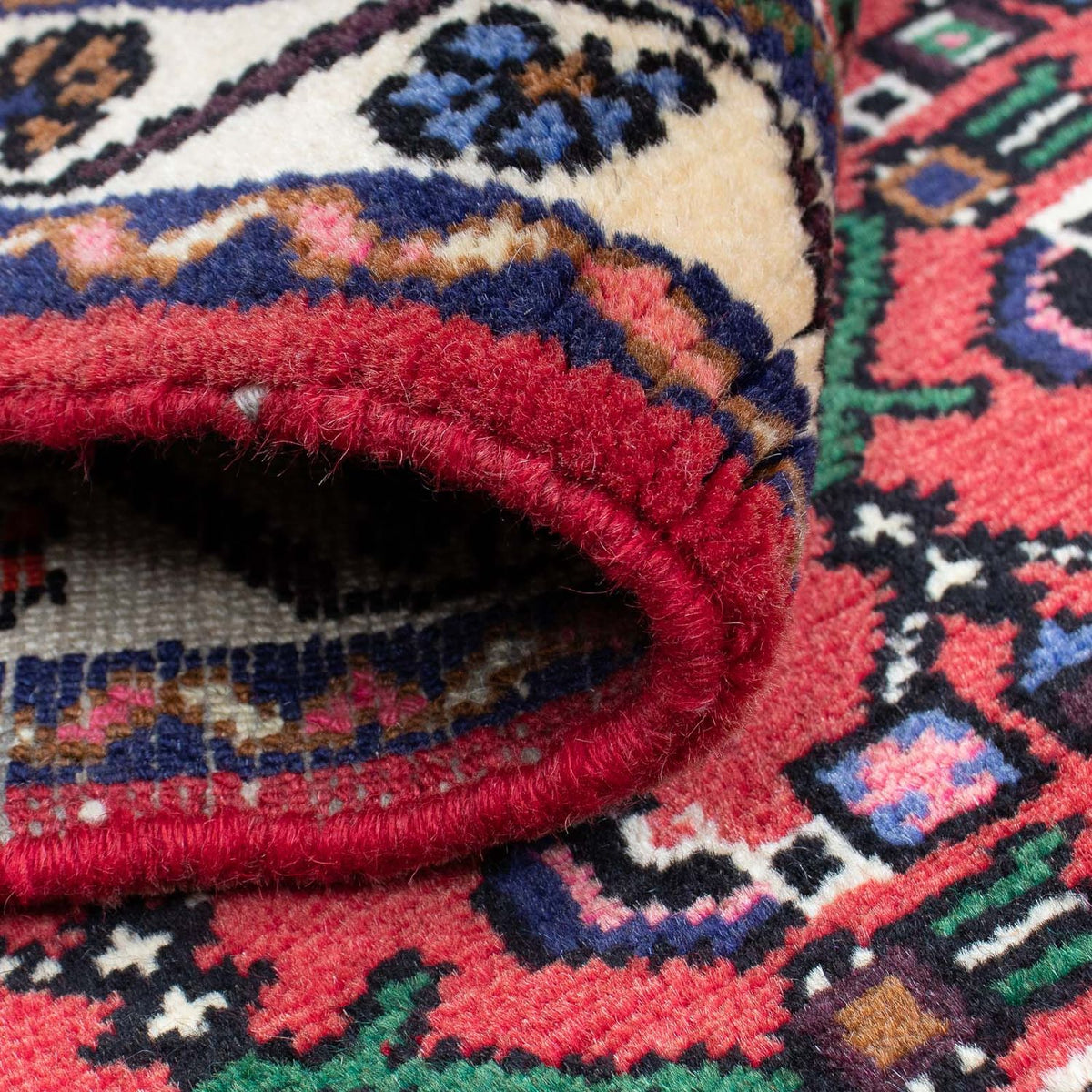 Runner Persisk matta - Nomadic - 200 x 80 cm - mörkröd