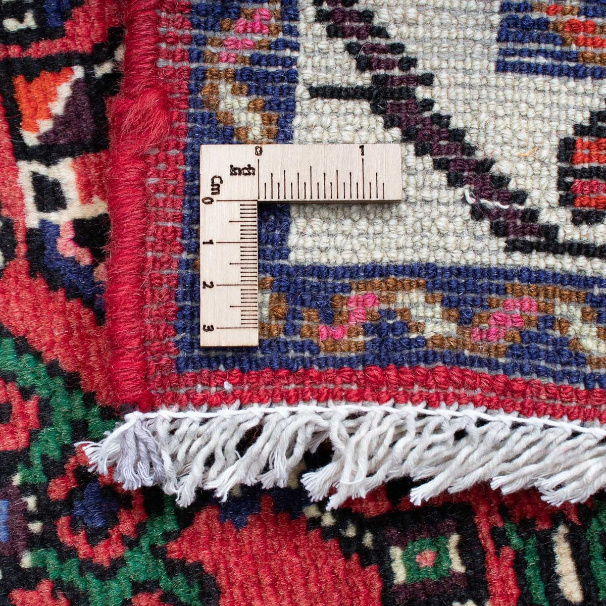 Runner Persisk matta - Nomadic - 200 x 80 cm - mörkröd