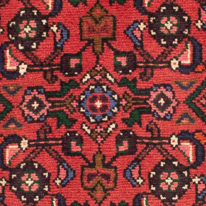 Runner Persisk matta - Nomadic - 195 x 68 cm - mörkröd