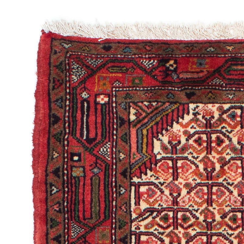 Runner Persisk matta - Nomadic - 195 x 76 cm - mörkröd