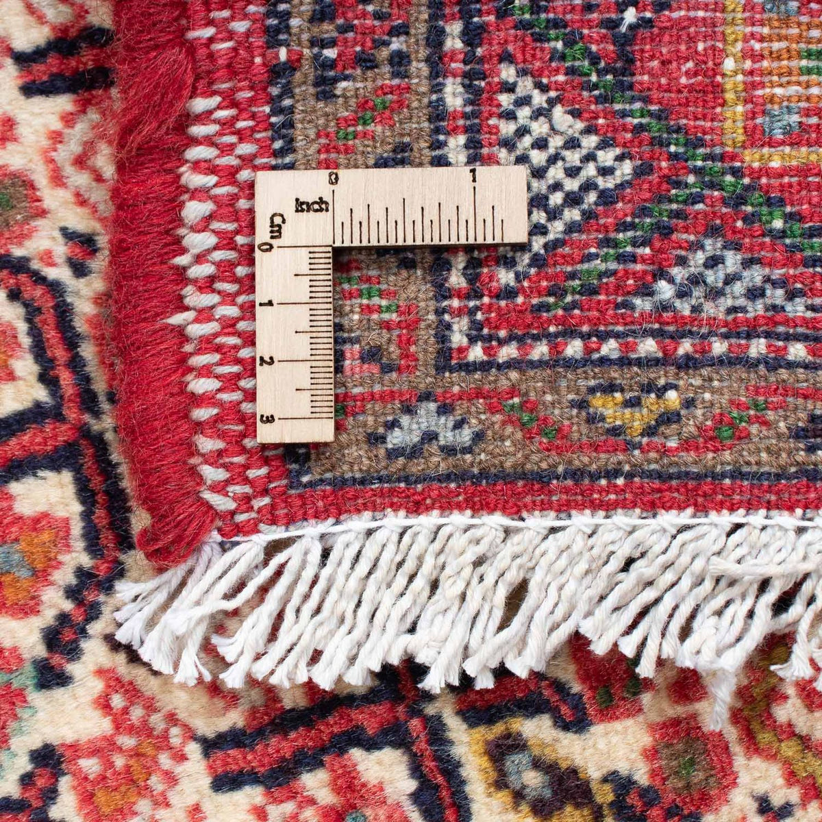 Runner Persisk matta - Nomadic - 195 x 76 cm - mörkröd