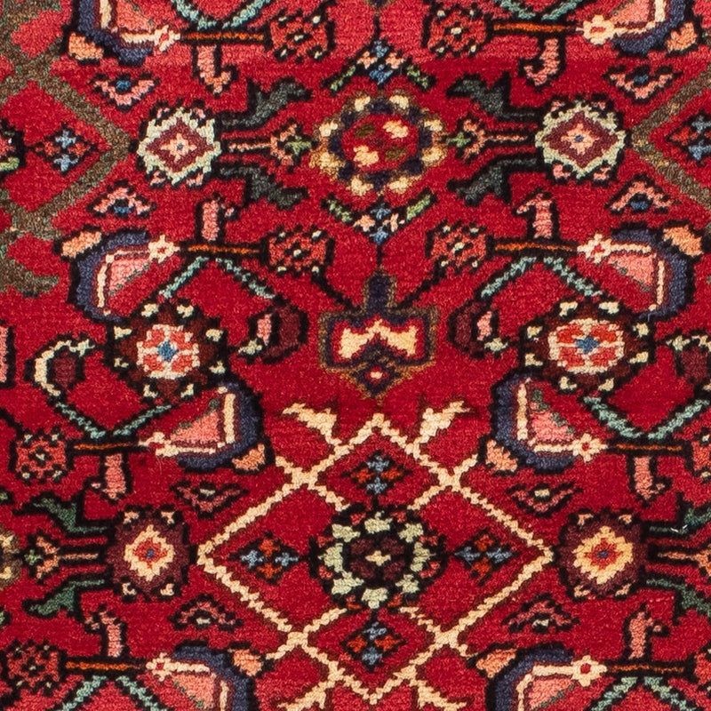 Runner Persisk matta - Nomadic - 200 x 78 cm - mörkröd