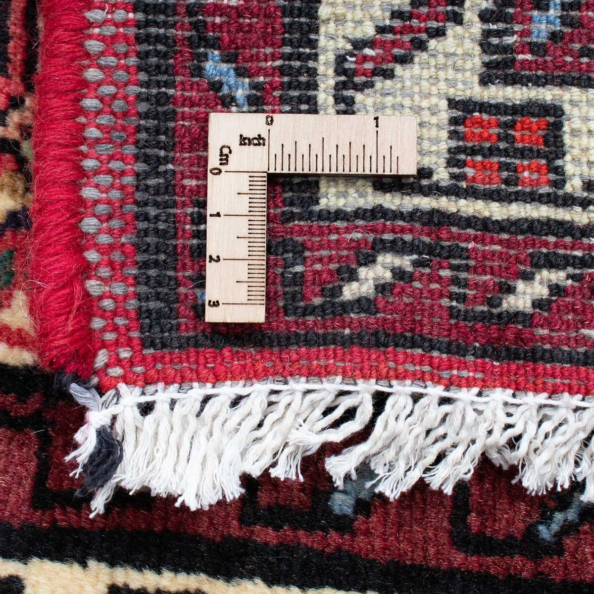 Runner Persisk matta - Nomadic - 200 x 78 cm - mörkröd