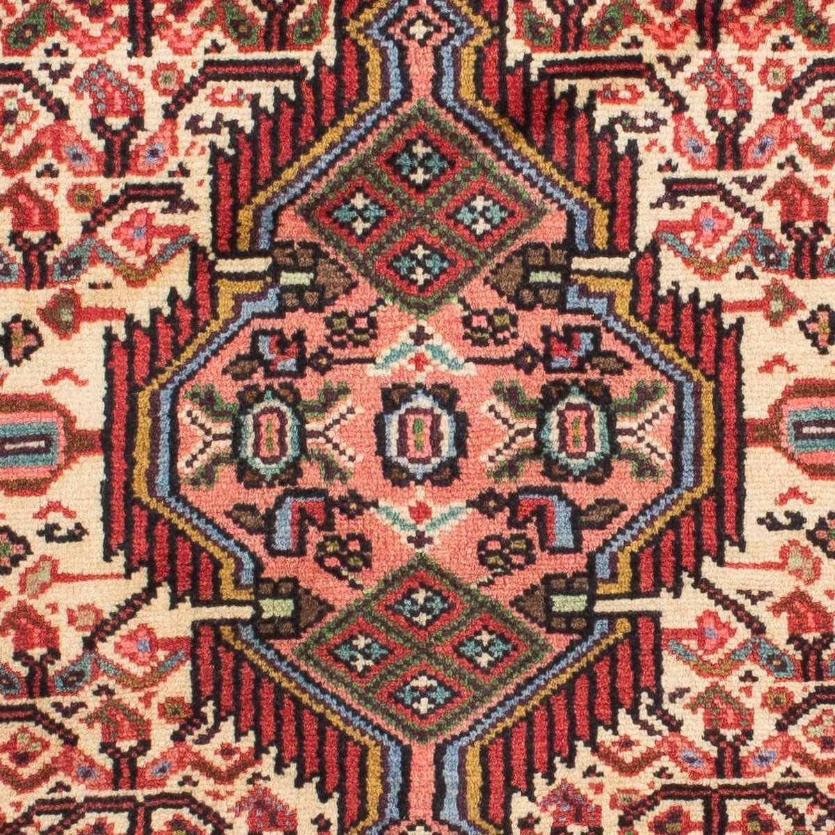 Runner Persisk matta - Nomadic - 217 x 85 cm - ljusröd