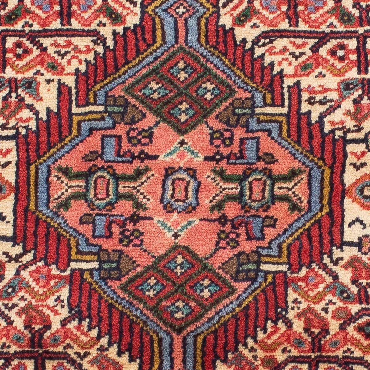 Runner Persisk matta - Nomadic - 210 x 78 cm - ljusröd