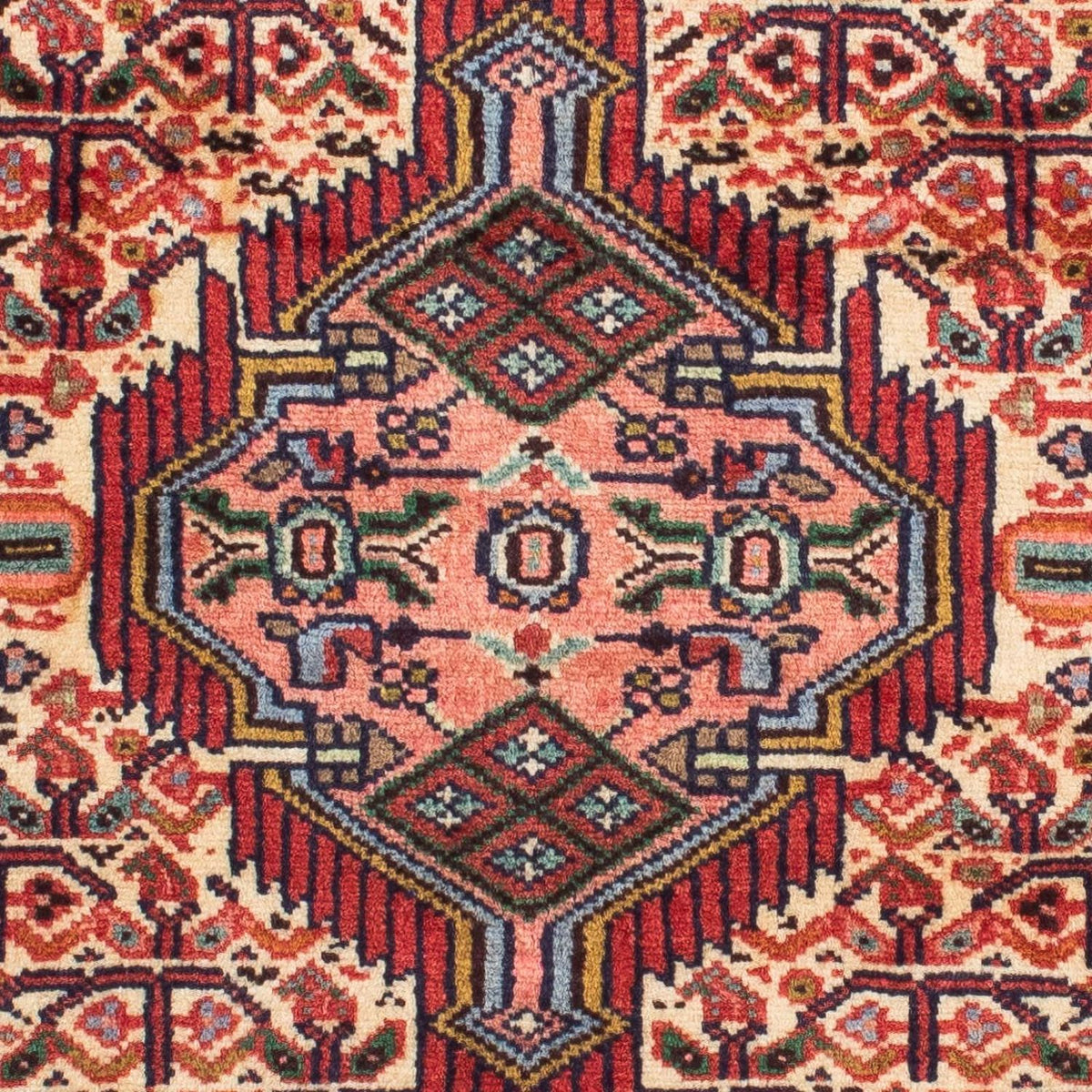 Runner Persisk matta - Nomadic - 207 x 86 cm - ljusröd