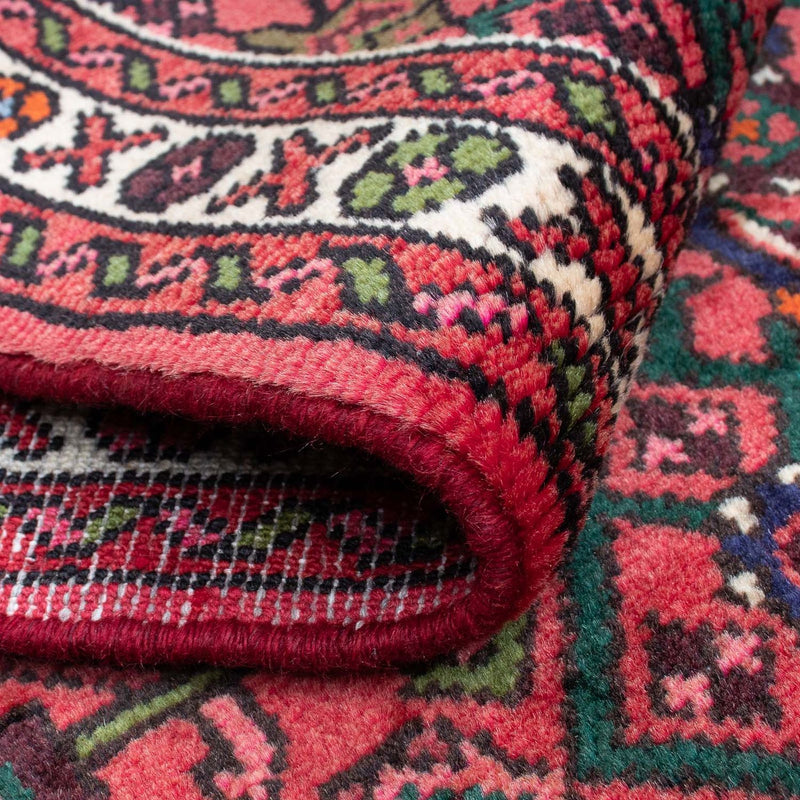 Runner Persisk matta - Nomadic - 198 x 75 cm - mörkröd