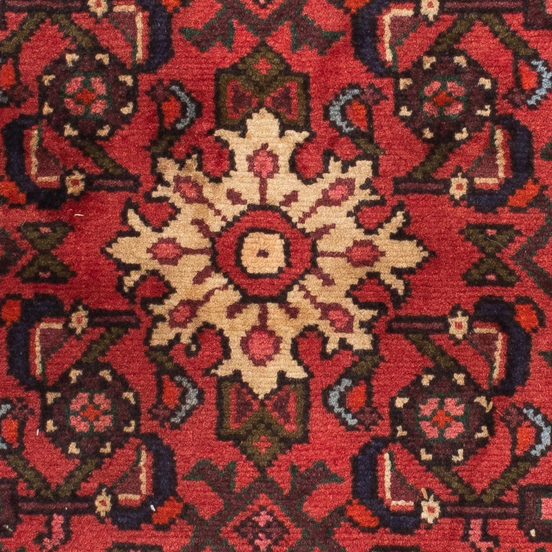 Runner Persisk matta - Nomadic - 200 x 67 cm - mörkröd