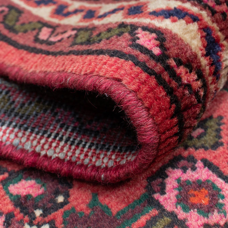 Runner Persisk matta - Nomadic - 200 x 67 cm - mörkröd