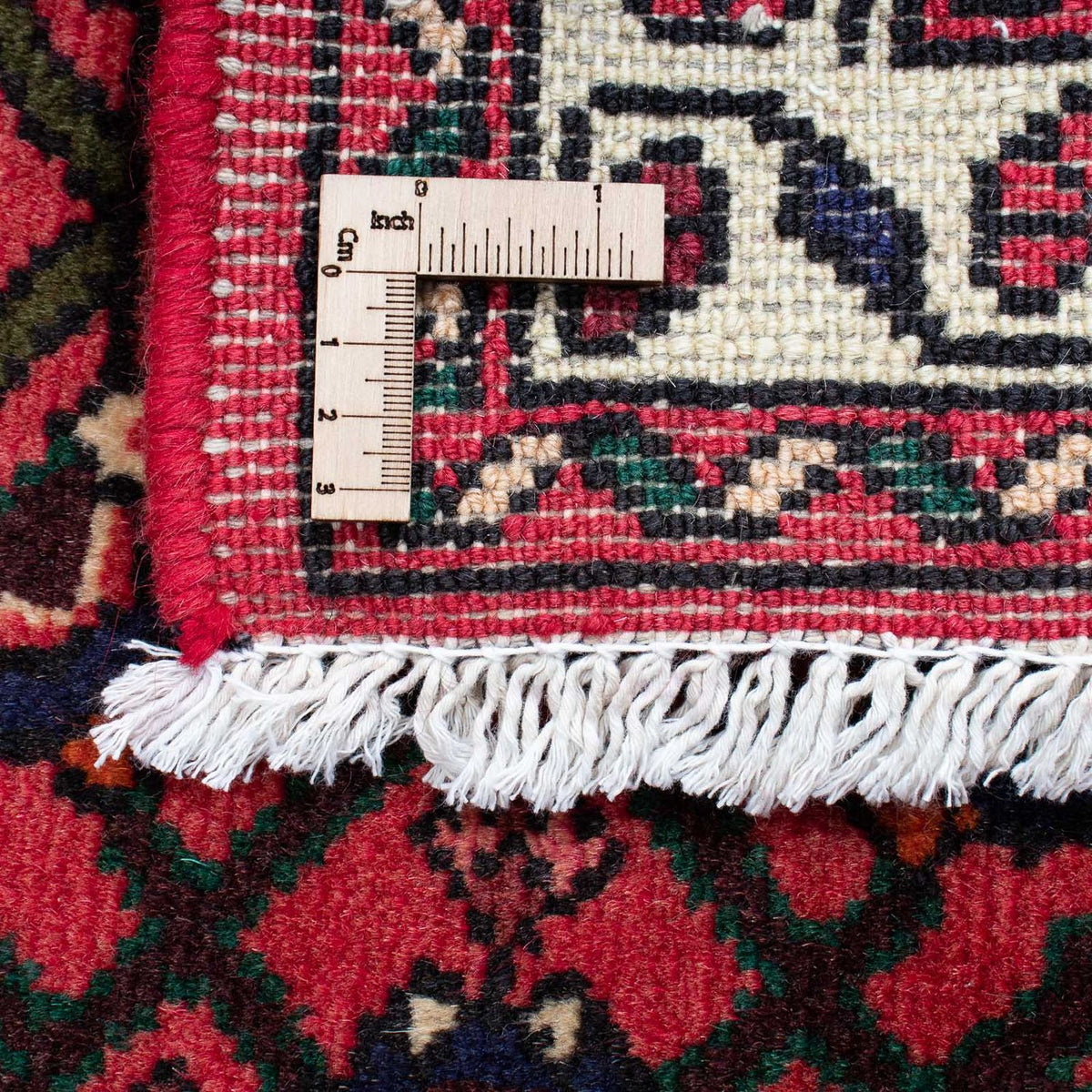 Runner Persisk matta - Nomadic - 195 x 75 cm - mörkröd