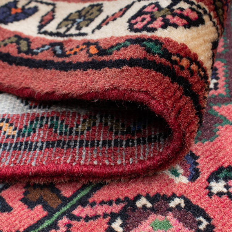 Runner Persisk matta - Nomadic - 200 x 80 cm - mörkröd