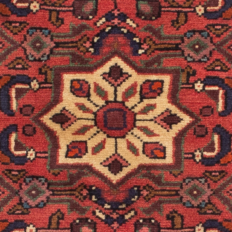 Runner Persisk matta - Nomadic - 192 x 70 cm - mörkröd