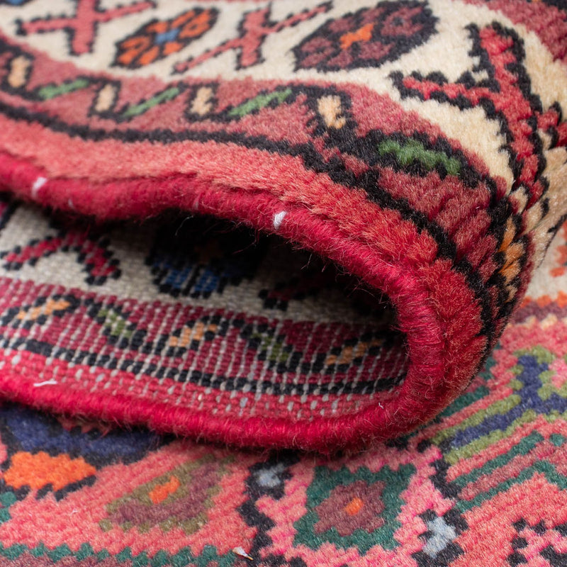 Runner Persisk matta - Nomadic - 210 x 73 cm - mörkröd