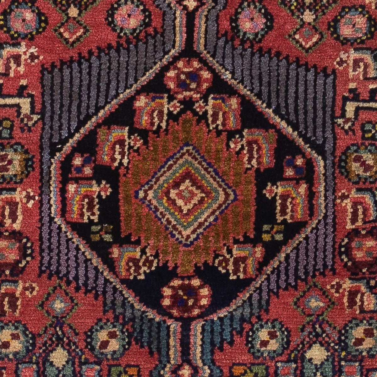 Persisk matta - Nomadic - 110 x 76 cm - ljusröd