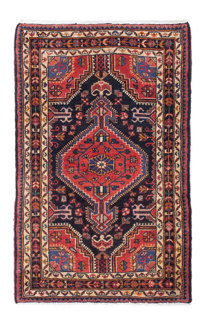 Persisk matta - Nomadic - 130 x 85 cm - mörkblå